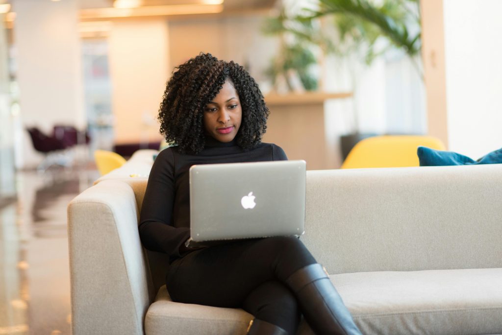What Is A Remote Job Woman Working From Home