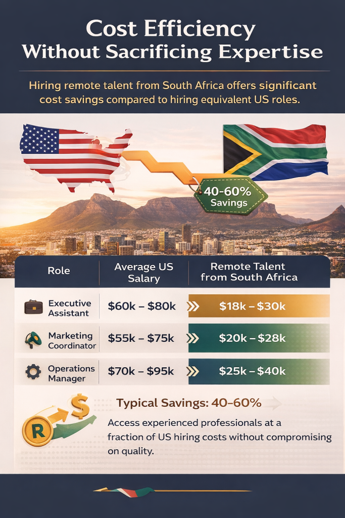 Cost Effectiveness And South African Virtual Assistant Time Zones For US Clients